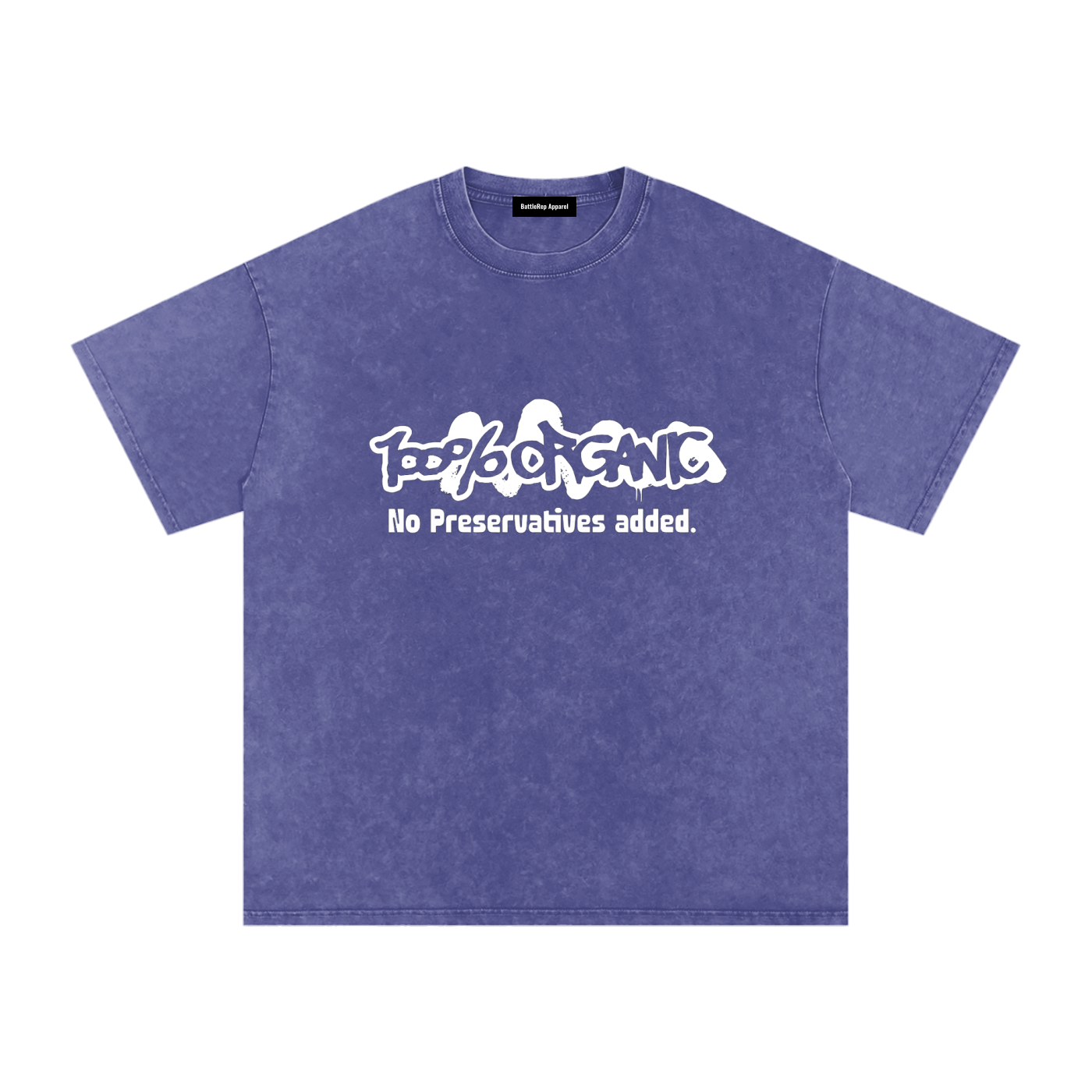 100% Organic Snow Washed Oversized Cotton T-Shirt