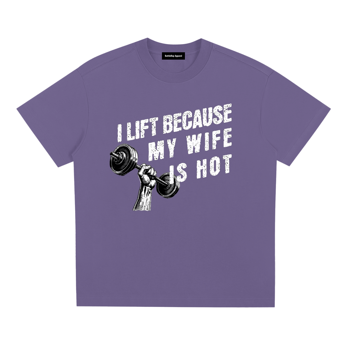 I LIFT because my wife is hot / Sorona Quick-Dry Cooling T-Shirt