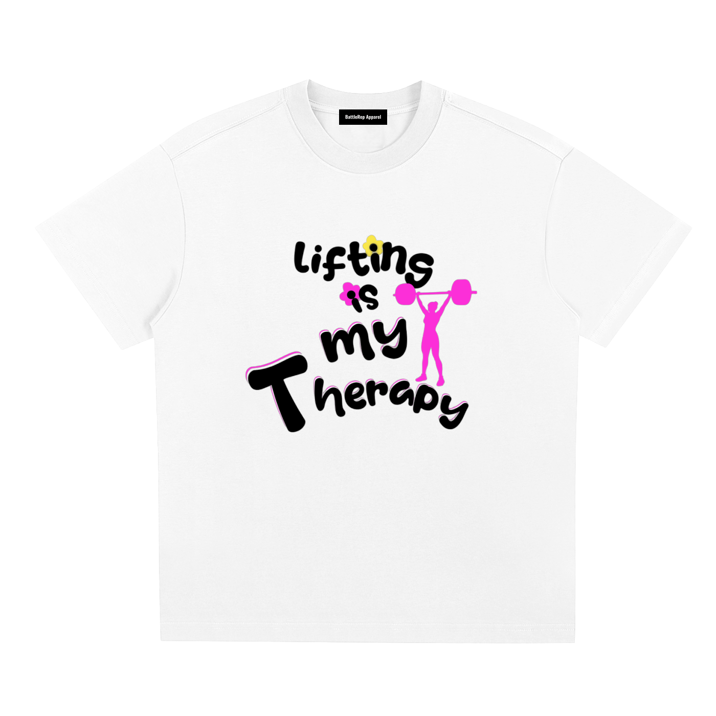 Lifting Is My Therapy Sorona Quick-Dry Cooling T-Shirt