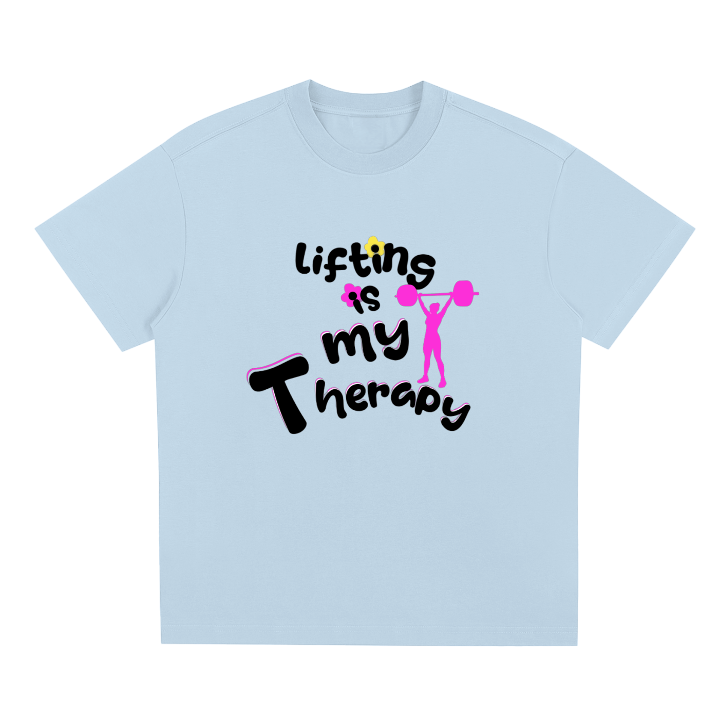 Lifting Is My Therapy Sorona Quick-Dry Cooling T-Shirt