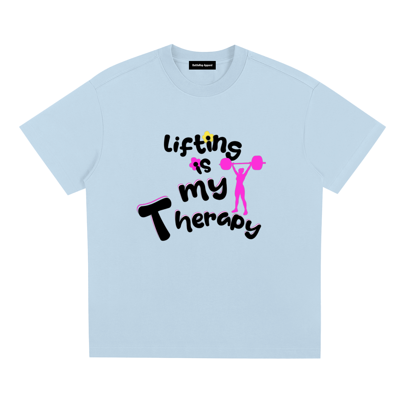 Lifting Is My Therapy Sorona Quick-Dry Cooling T-Shirt