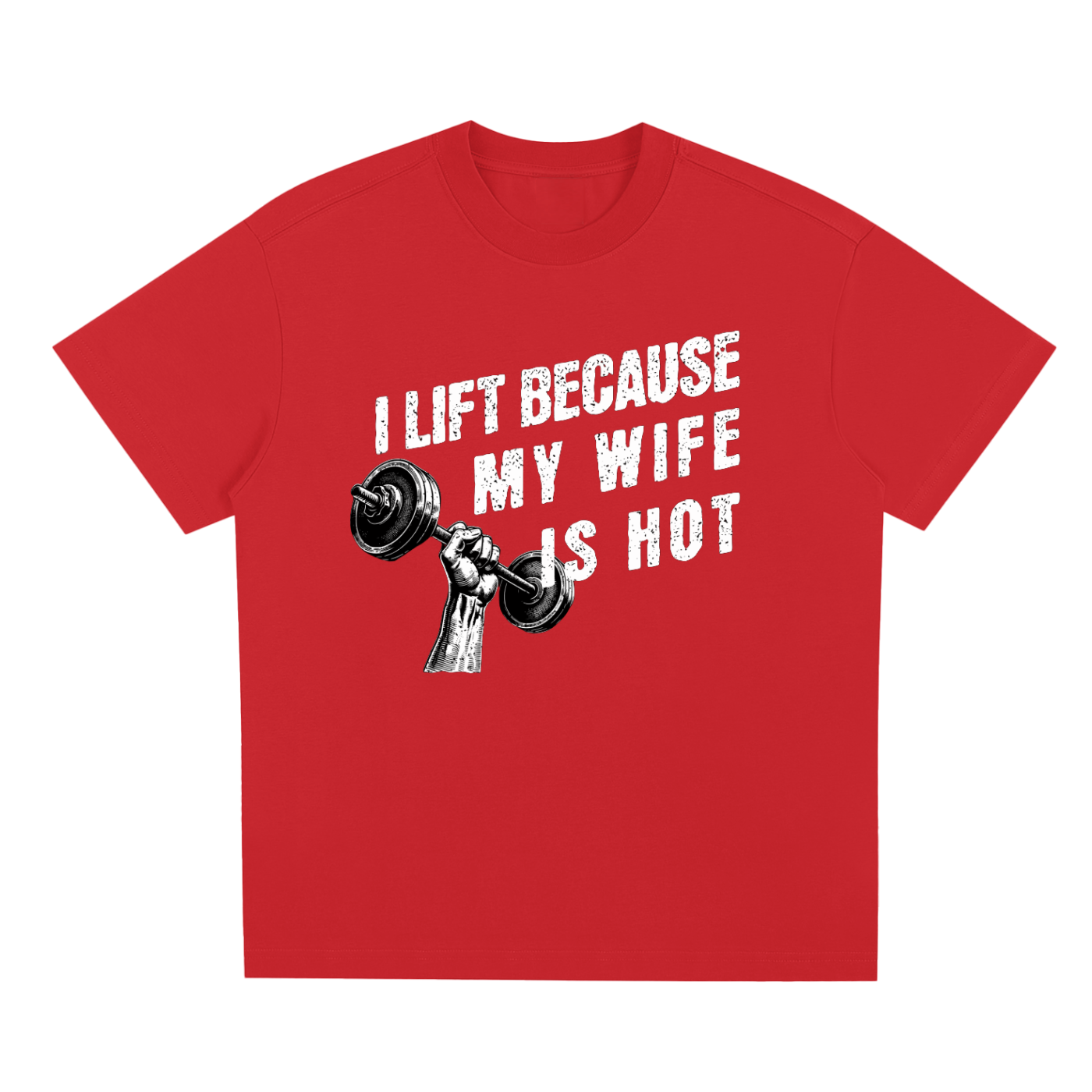 I LIFT because my wife is hot / Sorona Quick-Dry Cooling T-Shirt