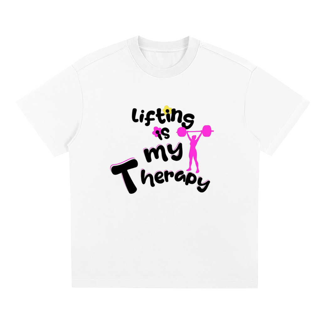 Lifting Is My Therapy Sorona Quick-Dry Cooling T-Shirt