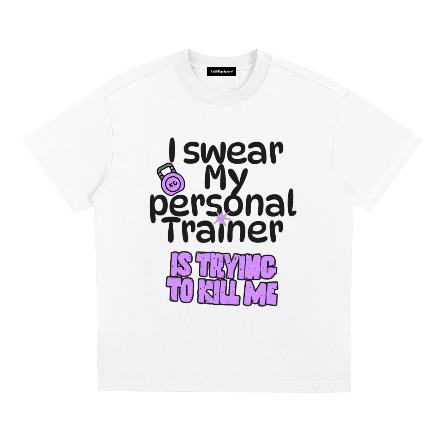 I Swear My Trainer Is Trying To Kill Me / Sorona Quick-Dry Cooling T-Shirt