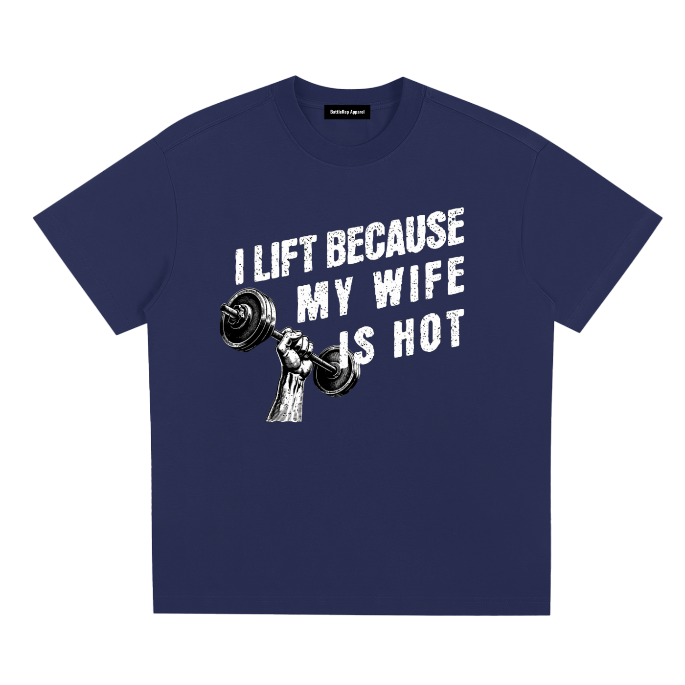 I LIFT because my wife is hot / Sorona Quick-Dry Cooling T-Shirt