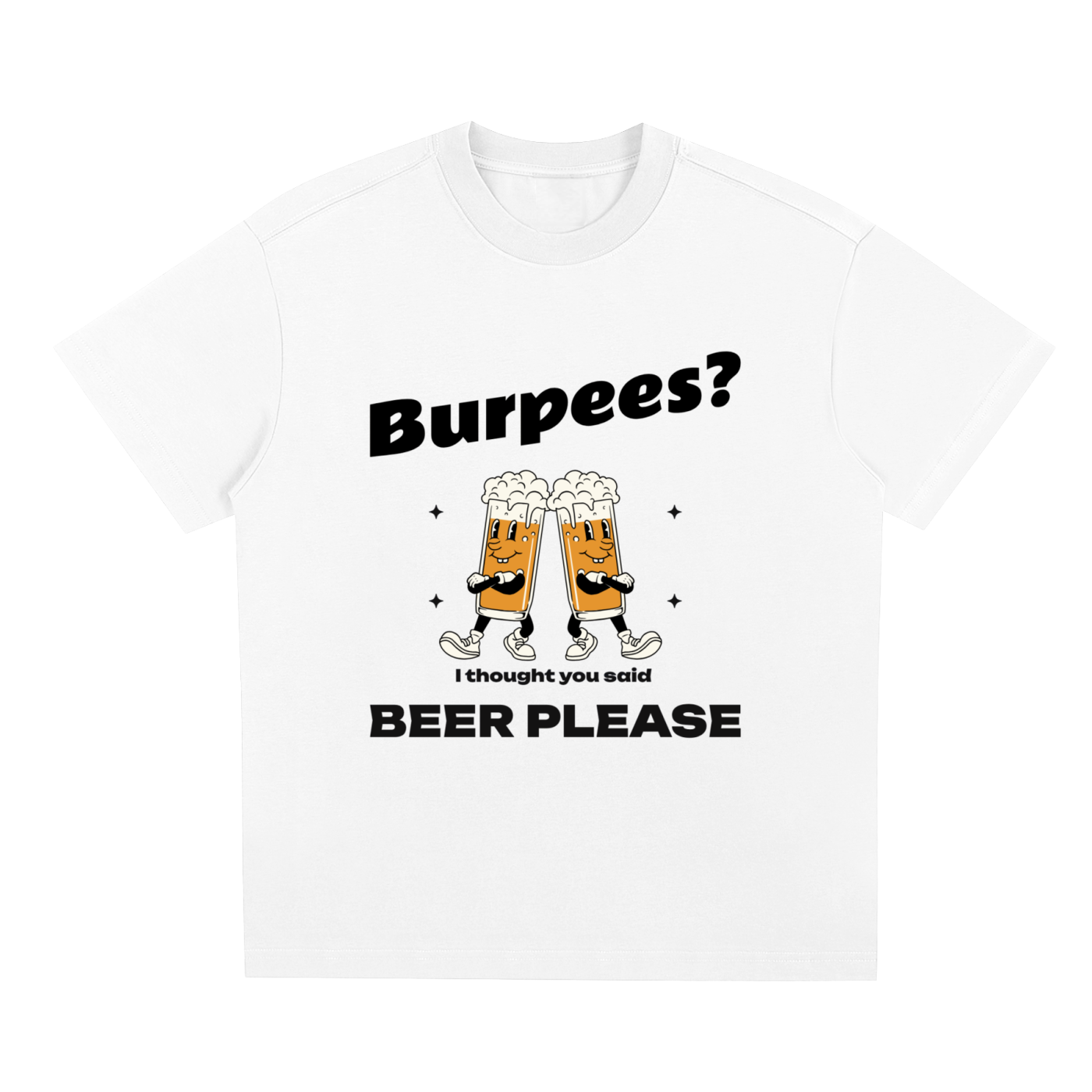 Beer Please Sorona Quick-Dry Cooling T-Shirt