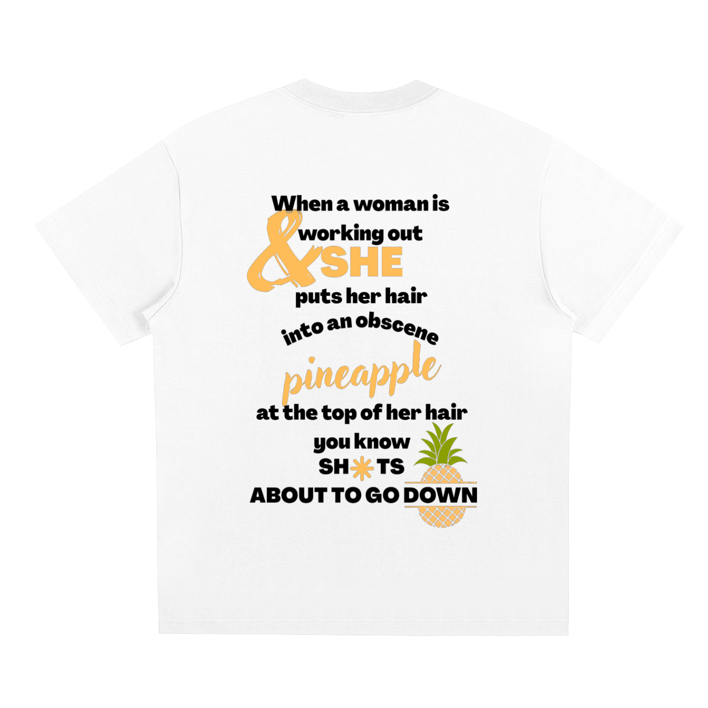 PINAPPLE HAIR Sorona Quick-Dry Cooling T-Shirt