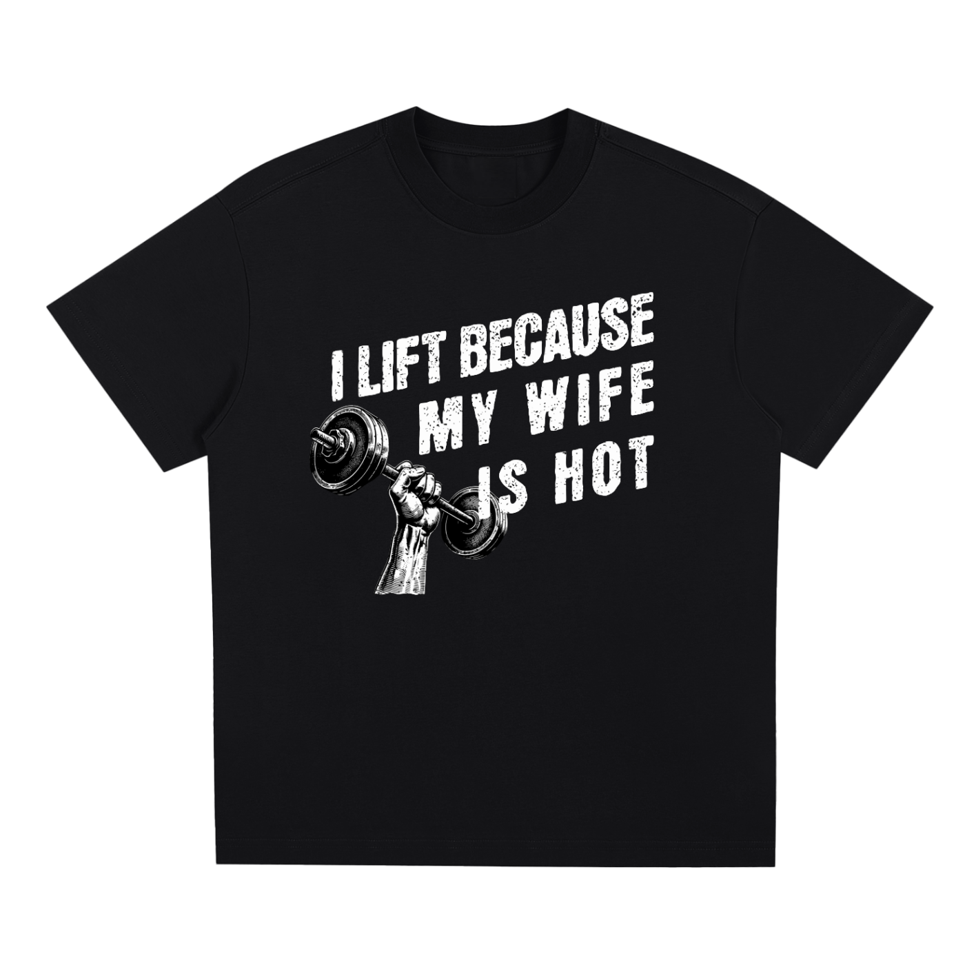 I LIFT because my wife is hot / Sorona Quick-Dry Cooling T-Shirt
