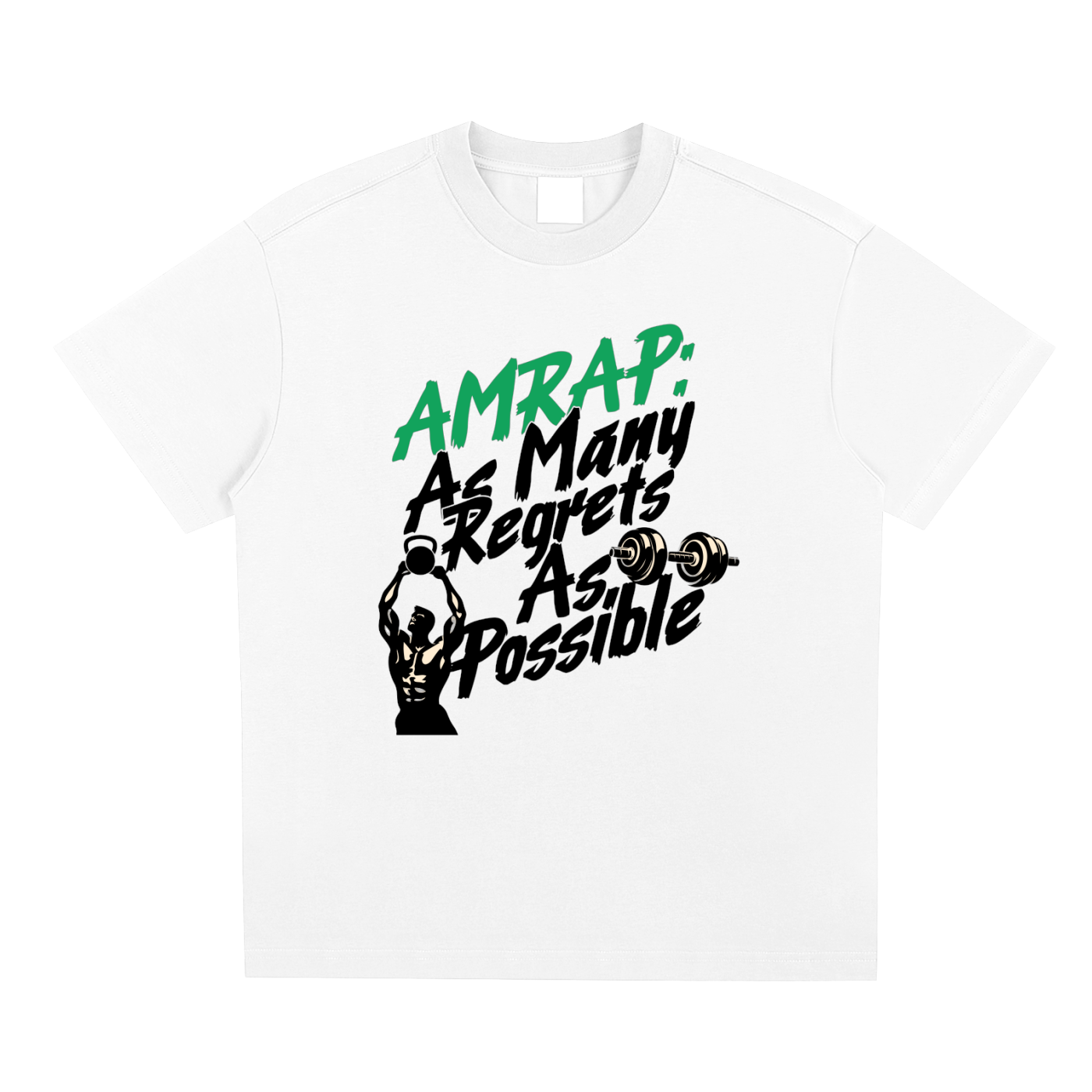AMRAP: As Many Regrets As Possible / Sorona Quick-Dry Cooling T-Shirt