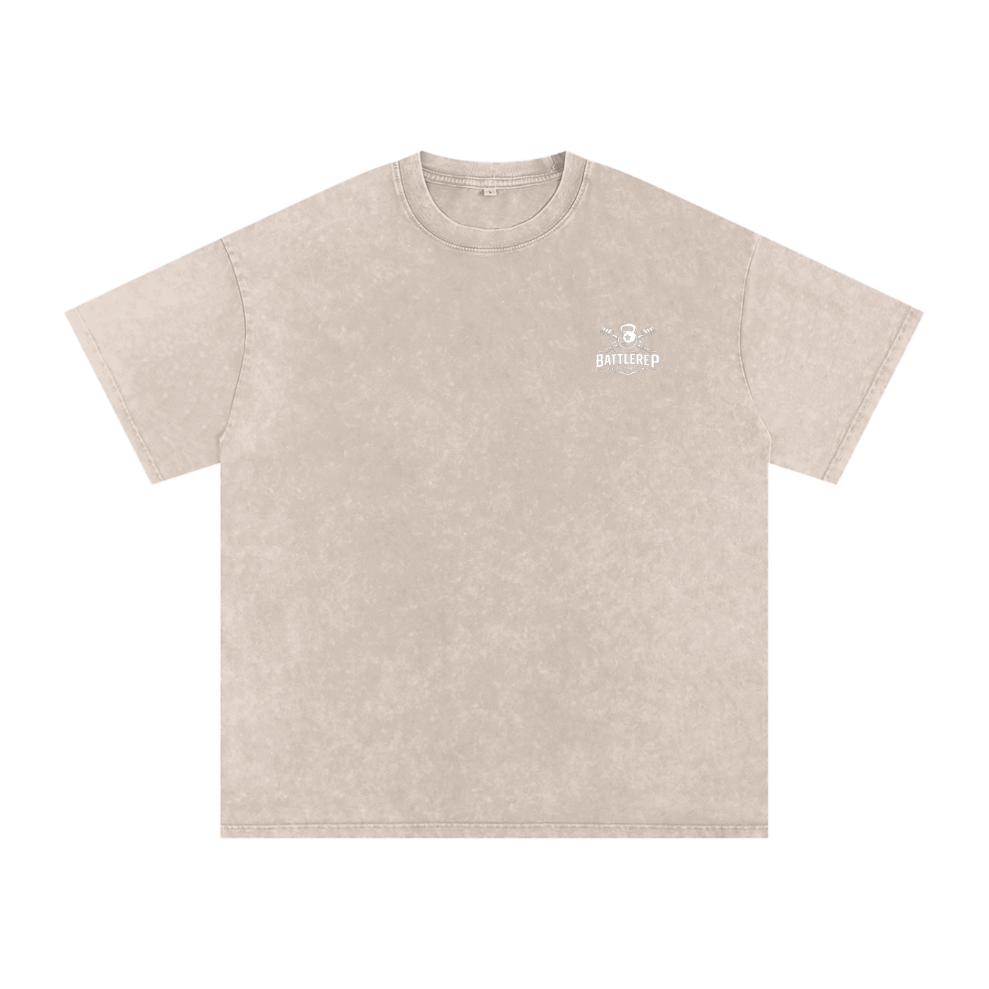 Hyrox: Because The Gym Was Too Easy / Snow Washed Oversized Cotton T-Shirt