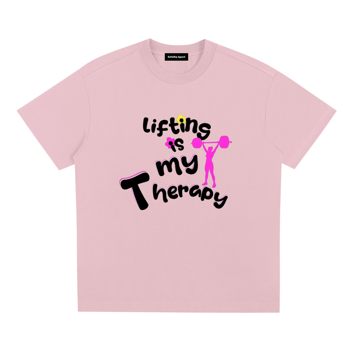 Lifting Is My Therapy Sorona Quick-Dry Cooling T-Shirt
