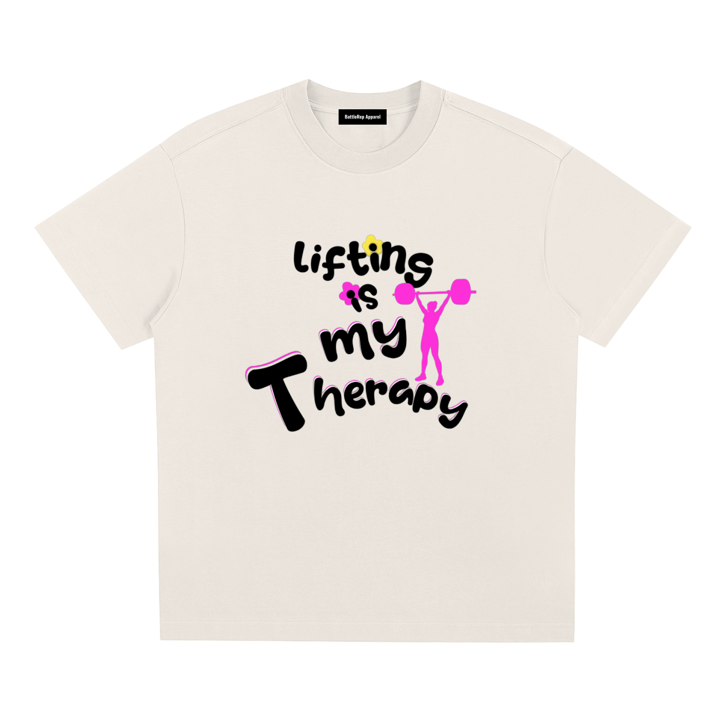 Lifting Is My Therapy Sorona Quick-Dry Cooling T-Shirt