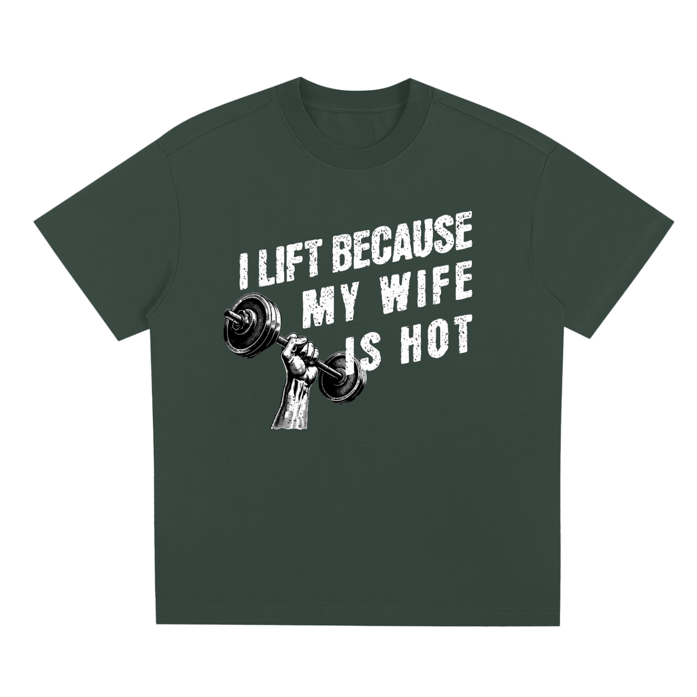 I LIFT because my wife is hot / Sorona Quick-Dry Cooling T-Shirt