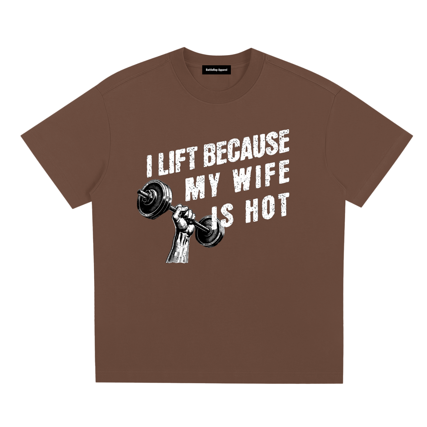I LIFT because my wife is hot / Sorona Quick-Dry Cooling T-Shirt