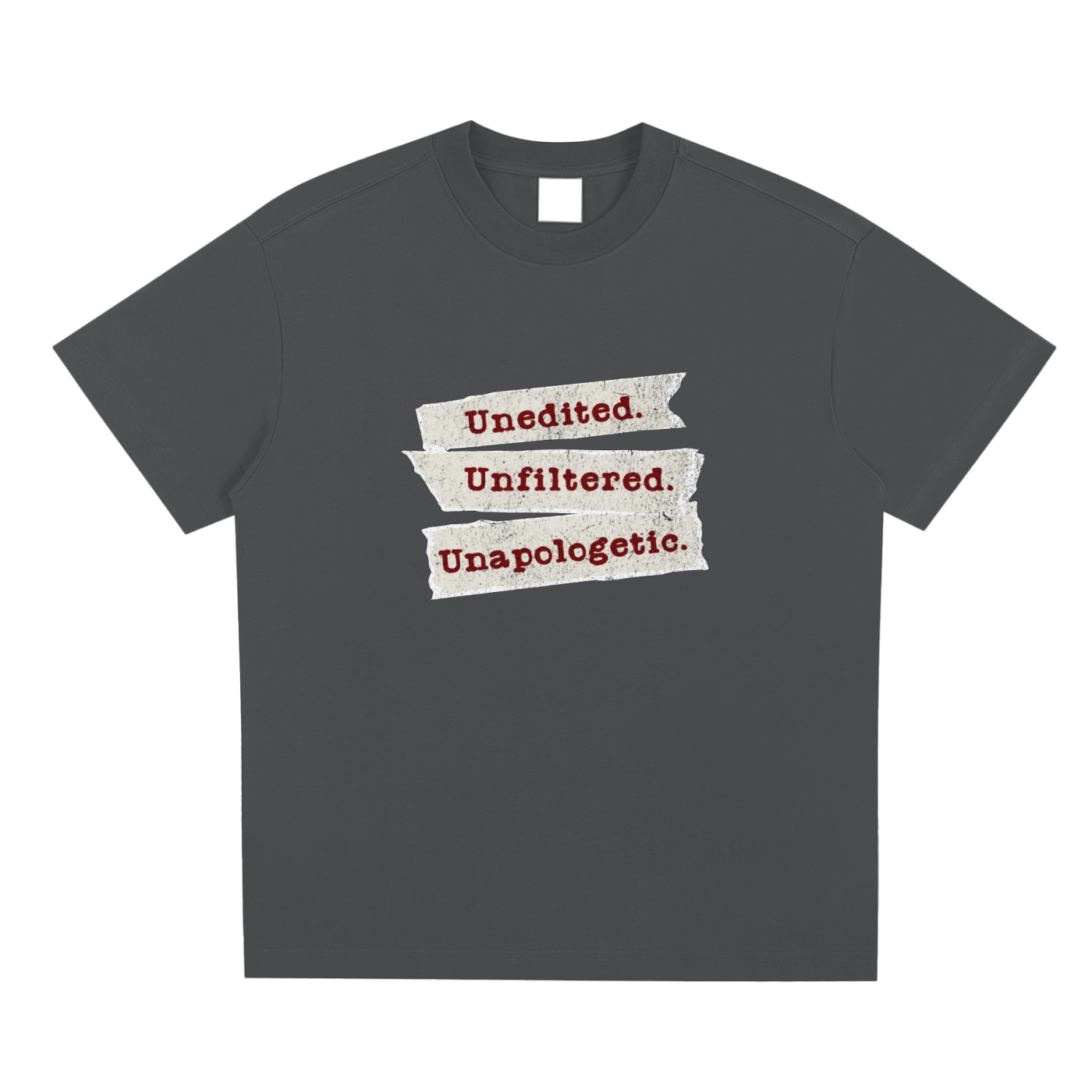 Unedited, Unfiltered, Unapologetic, Sorona Quick-Dry Cooling T-Shirt