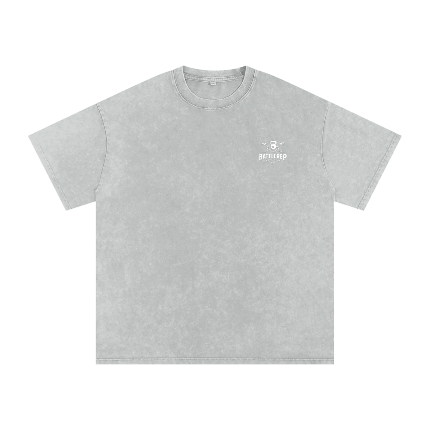 Hyrox: Because The Gym Was Too Easy / Snow Washed Oversized Cotton T-Shirt