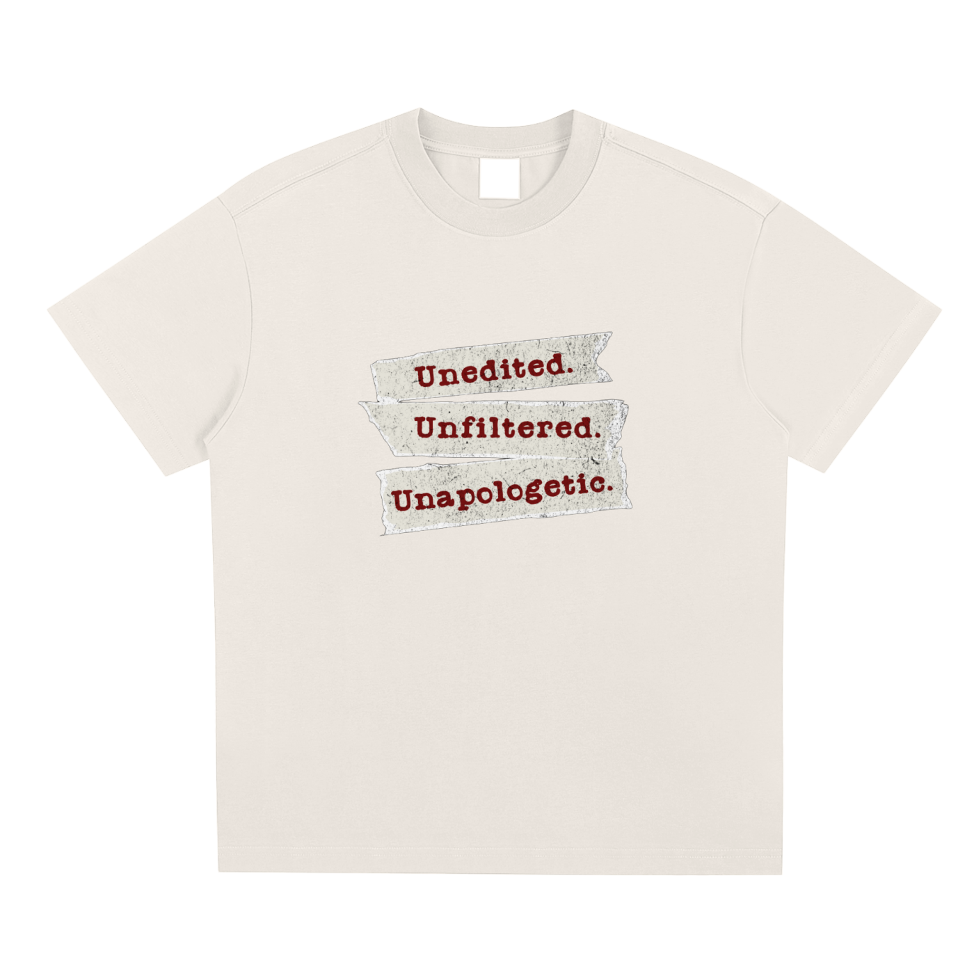 Unedited, Unfiltered, Unapologetic, Sorona Quick-Dry Cooling T-Shirt