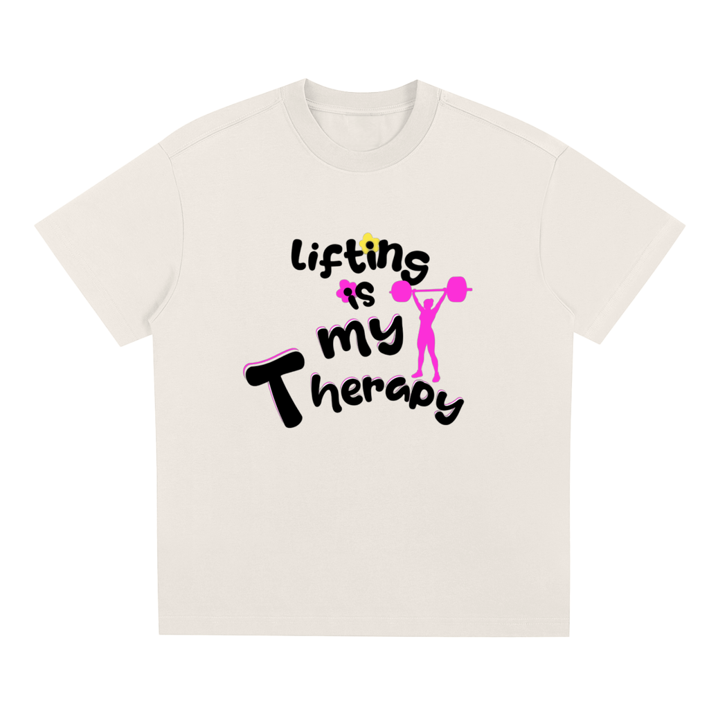Lifting Is My Therapy Sorona Quick-Dry Cooling T-Shirt