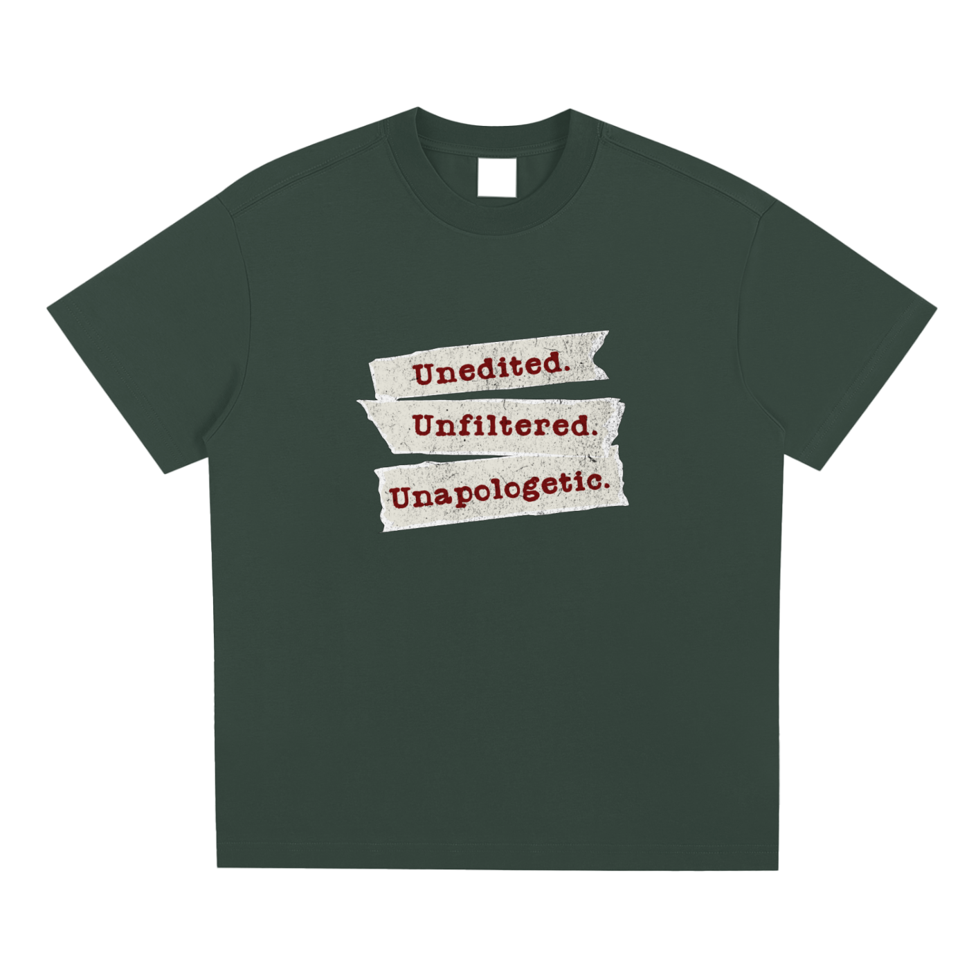 Unedited, Unfiltered, Unapologetic, Sorona Quick-Dry Cooling T-Shirt