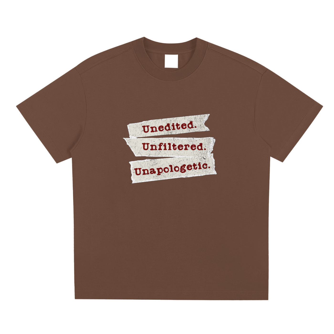 Unedited, Unfiltered, Unapologetic, Sorona Quick-Dry Cooling T-Shirt