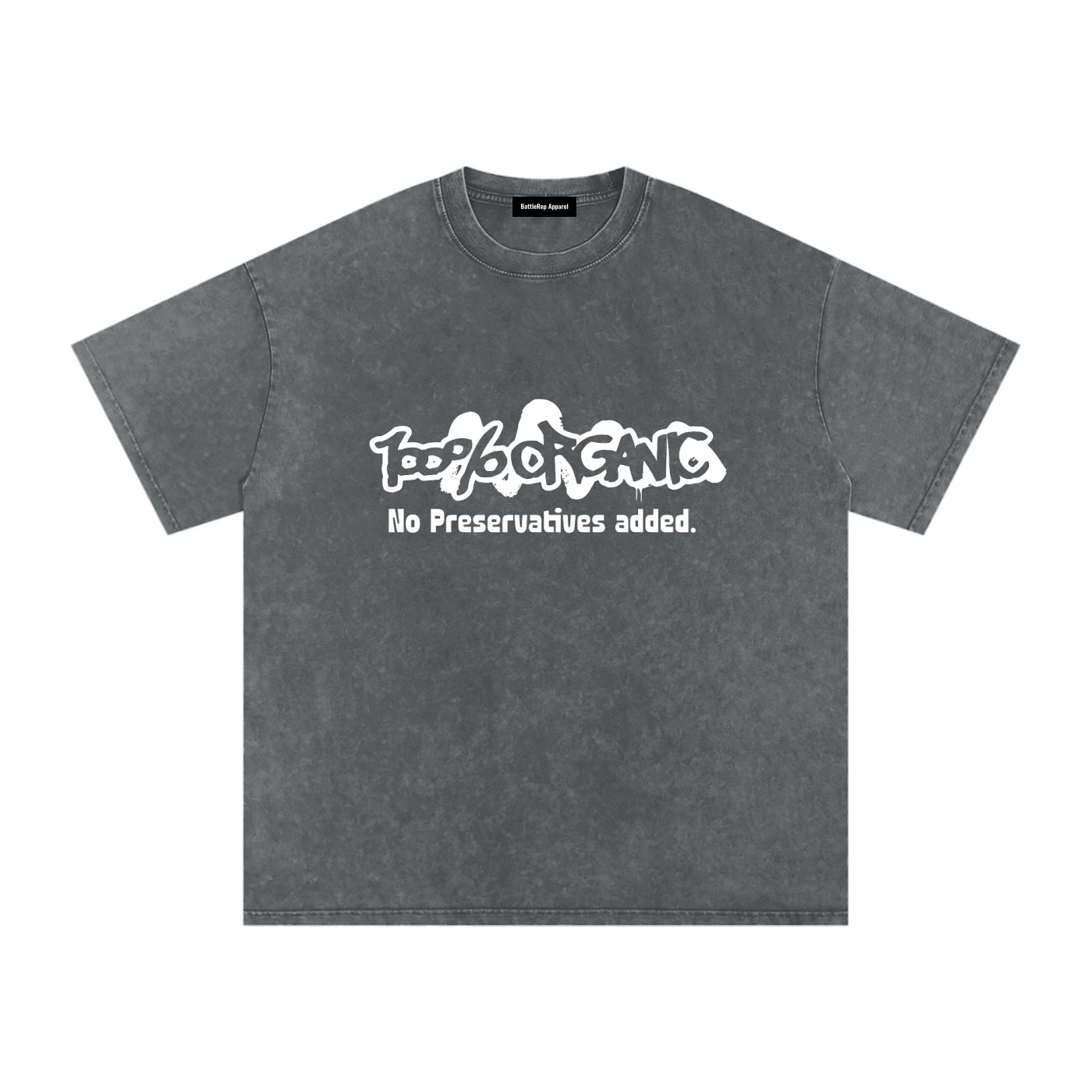 100% Organic Snow Washed Oversized Cotton T-Shirt