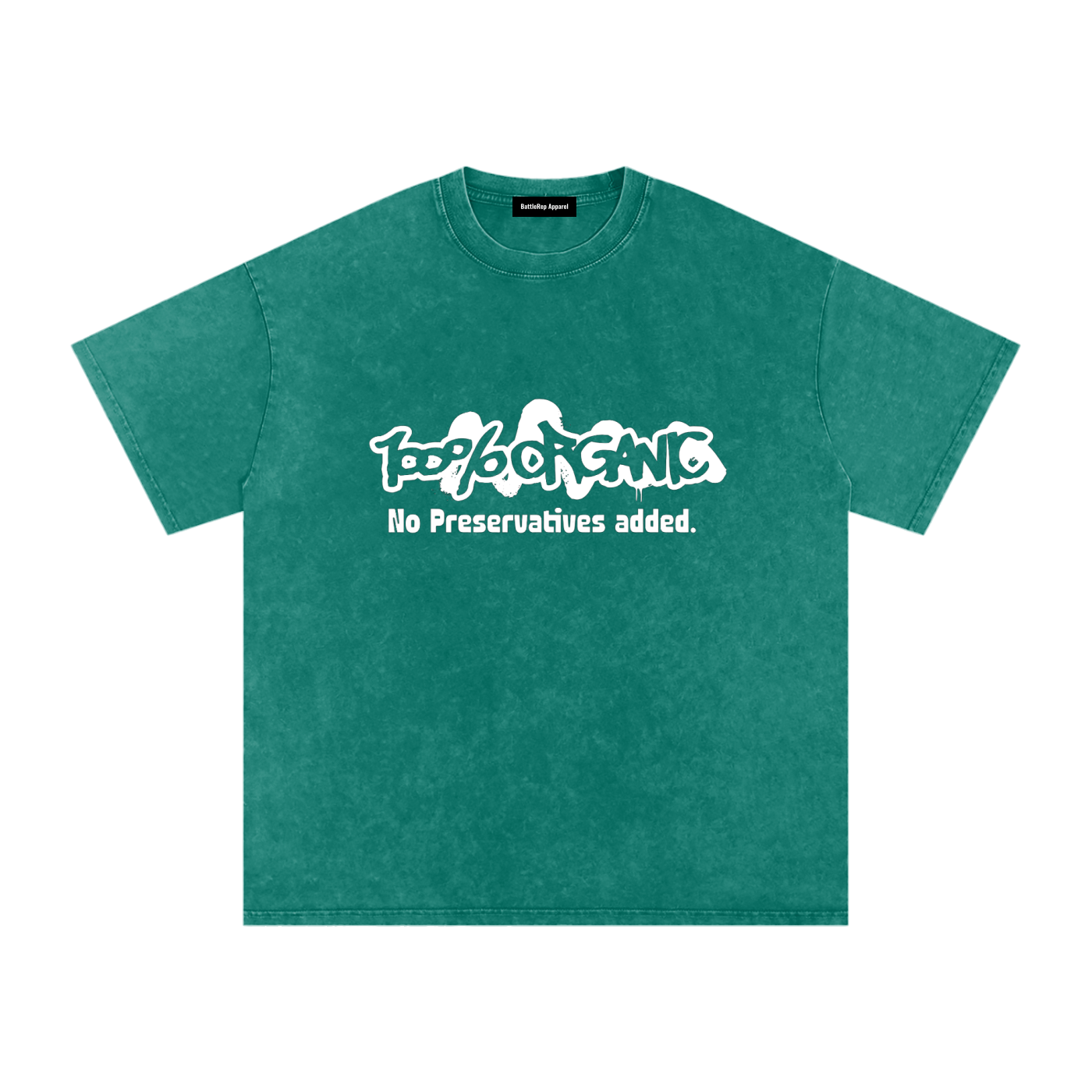 100% Organic Snow Washed Oversized Cotton T-Shirt