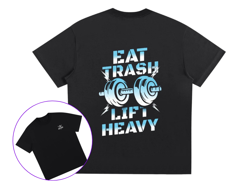 Eat Trash, Lift Heavy / Sorona Quick-Dry Cooling T-Shirt