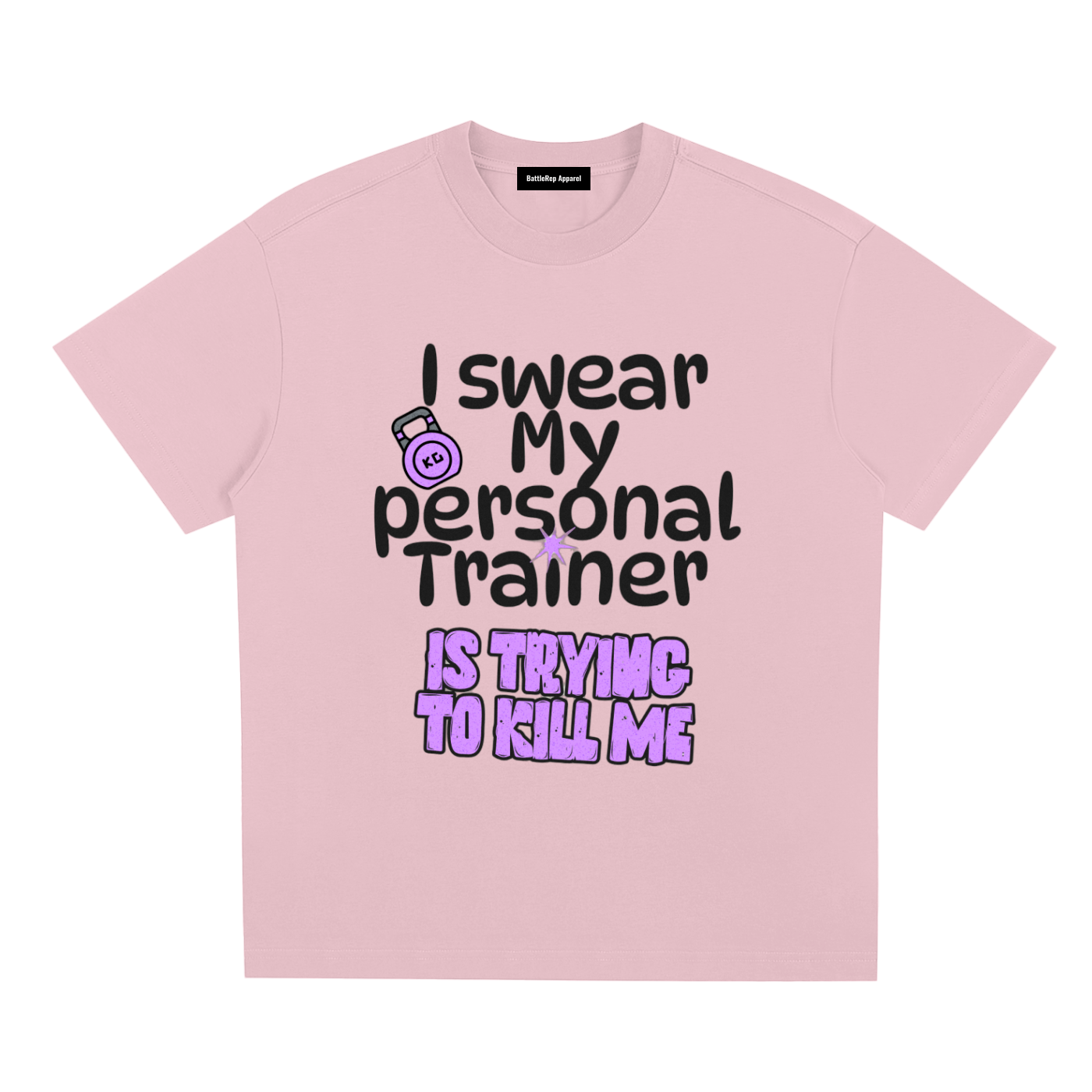 I Swear My Trainer Is Trying To Kill Me / Sorona Quick-Dry Cooling T-Shirt