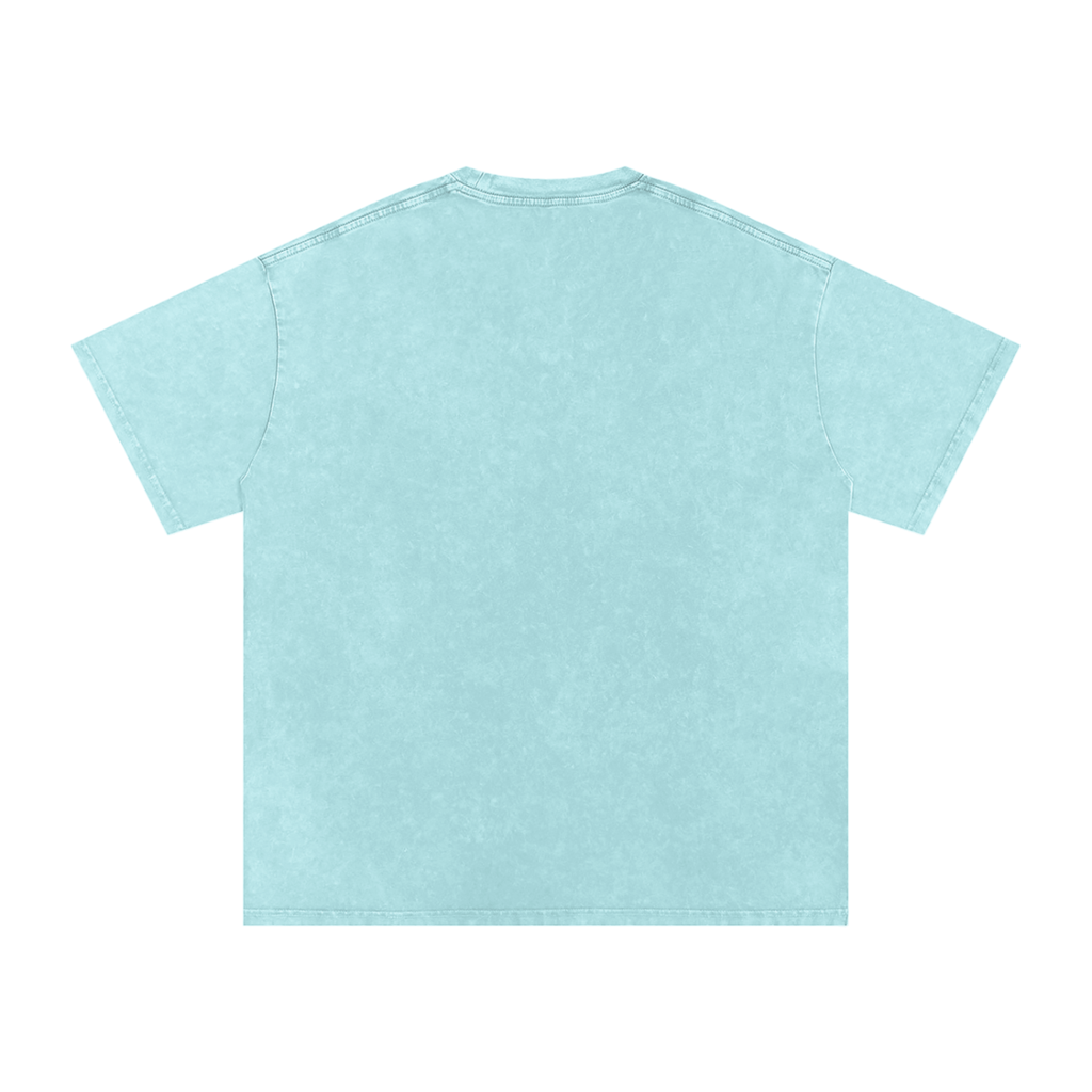 I Love Burpees Snow Washed Oversized Cotton T-Shirt