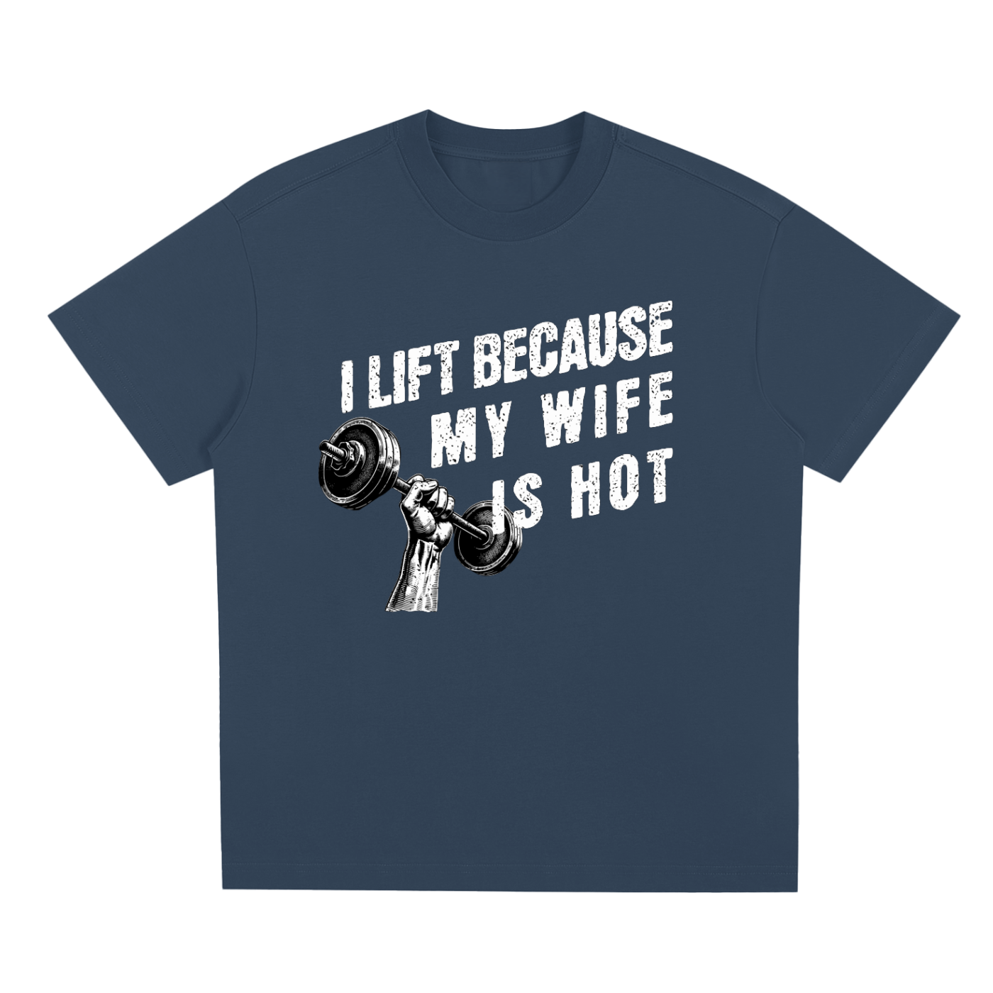 I LIFT because my wife is hot / Sorona Quick-Dry Cooling T-Shirt
