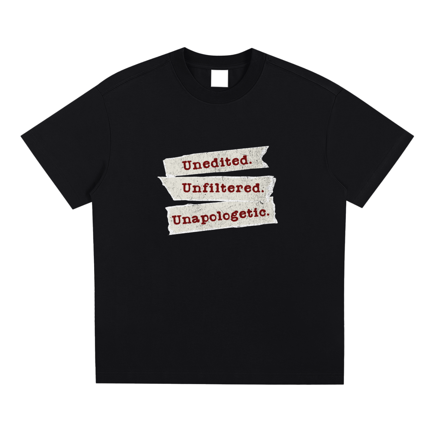 Unedited, Unfiltered, Unapologetic, Sorona Quick-Dry Cooling T-Shirt