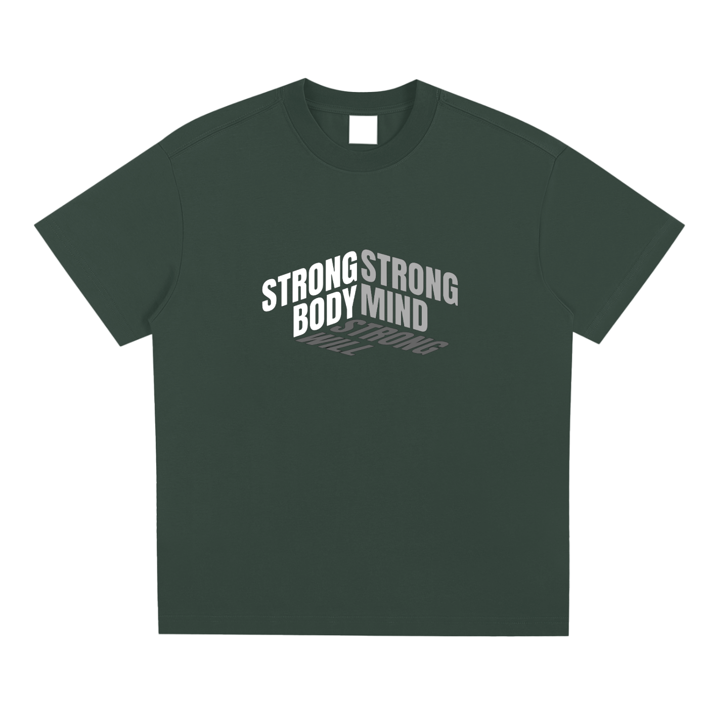 Strong Mind, Strong Body, Strong Will / Sorona Quick-Dry Cooling T-Shirt