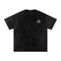 Hyrox: Because The Gym Was Too Easy / Snow Washed Oversized Cotton T-Shirt